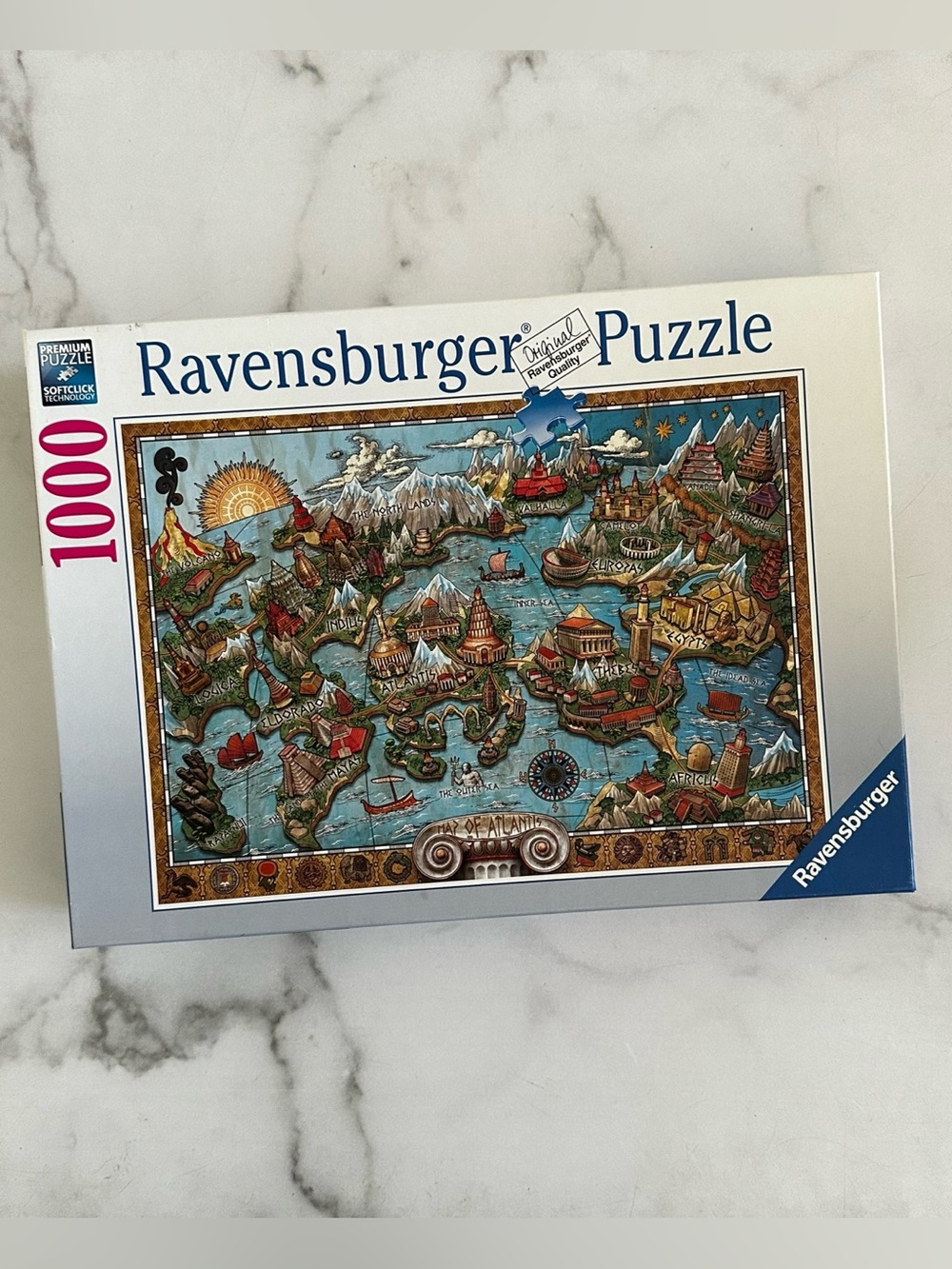 Ravensburger Mysterious Atlantis 1000 Piece Jigsaw Puzzle